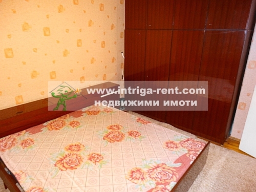 Four-room monolithic apartment for rent, located in the Ovcharski neighborhood of the city of Haskovo.