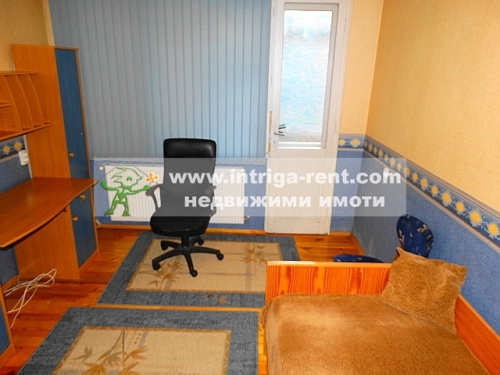 Four-room monolithic apartment for rent, located in the Ovcharski neighborhood of the city of Haskovo.