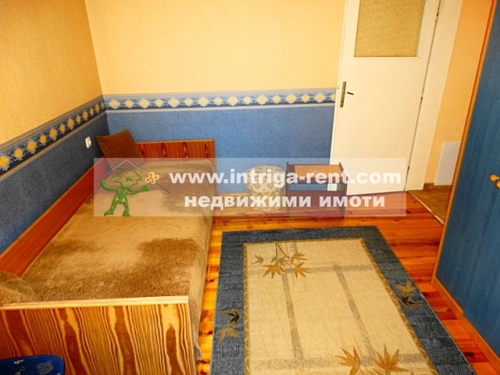 Four-room monolithic apartment for rent, located in the Ovcharski neighborhood of the city of Haskovo.