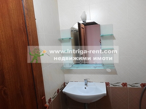 Two-room monolithic apartment for rent, together with a parking space - new construction, located in the Druzhba district of Haskovo.