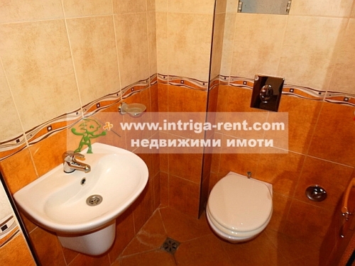 Two-room monolithic apartment for rent, together with a parking space - new construction, located in the Druzhba district of Haskovo.