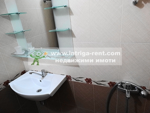 Two-room monolithic apartment for rent, together with a parking space - new construction, located in the Druzhba district of Haskovo.