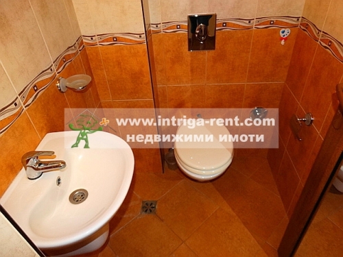 Two-room monolithic apartment for rent, together with a parking space - new construction, located in the Druzhba district of Haskovo.