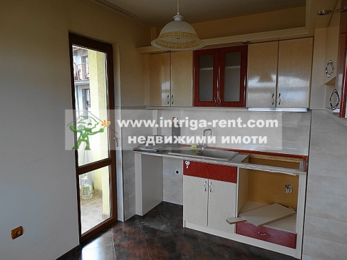 Two-room monolithic apartment for rent, together with a parking space - new construction, located in the Druzhba district of Haskovo.