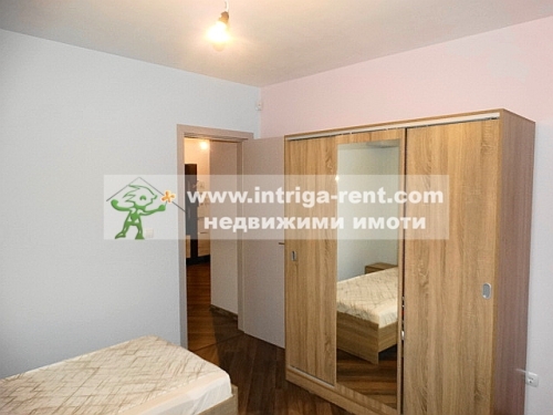 Three-room, luxurious, fully furnished monolithic apartment — new construction, located in the Mladezhki Halm neighborhood of Haskovo.