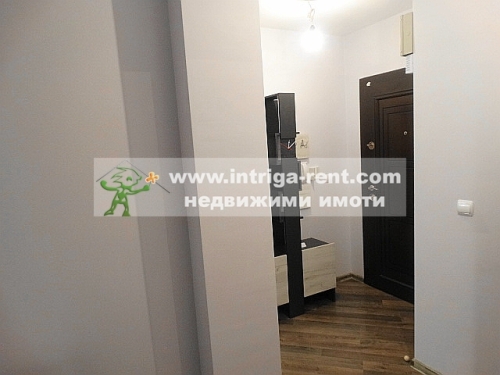 Three-room, luxurious, fully furnished monolithic apartment — new construction, located in the Mladezhki Halm neighborhood of Haskovo.