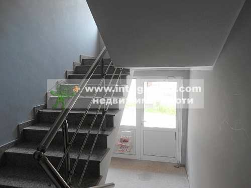 Three-room, luxurious, fully furnished monolithic apartment — new construction, located in the Mladezhki Halm neighborhood of Haskovo.