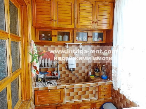 Three-room apartment for rent, located in the Badema district of Haskovo.
