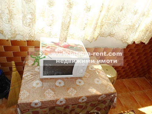 Three-room apartment for rent, located in the Badema district of Haskovo.