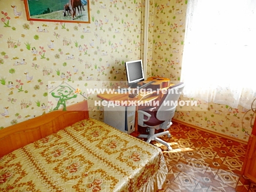 Three-room apartment for rent, located in the Badema district of Haskovo.