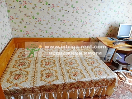Three-room apartment for rent, located in the Badema district of Haskovo.