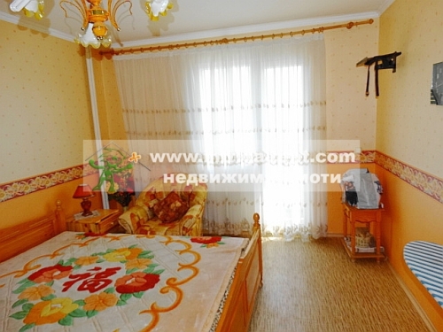 Three-room apartment for rent, located in the Badema district of Haskovo.
