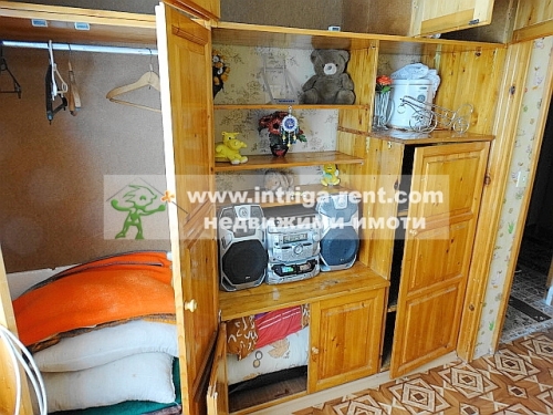 Three-room apartment for rent, located in the Badema district of Haskovo.