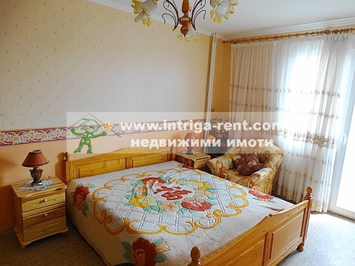 Three-room apartment for rent, located in the Badema district of Haskovo.