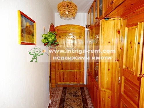 Three-room apartment for rent, located in the Badema district of Haskovo.