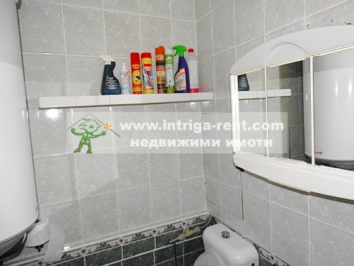 Three-room apartment for rent, located in the Badema district of Haskovo.