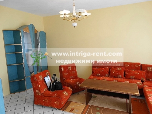 Four-room monolithic apartment for rent with the option to use a private garage, located in the elite Uchilishni neighborhood of Haskovo.
