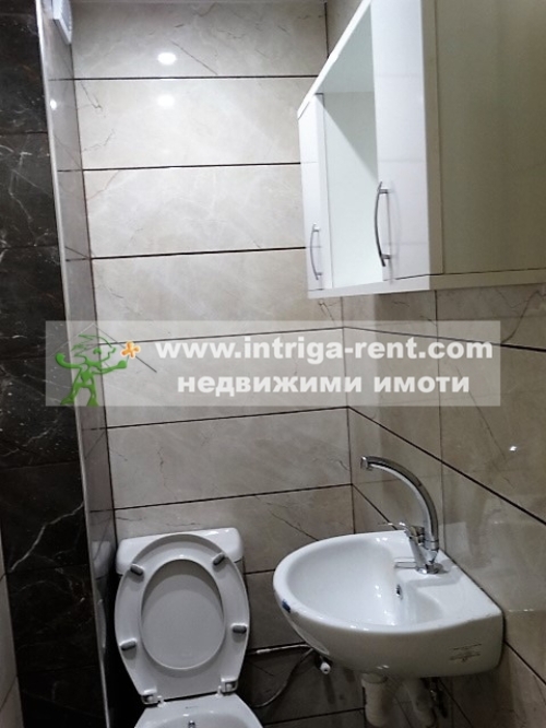 Three-room monolithic apartment for rent - new construction, located in the Ovcharski district of the city of Haskovo.