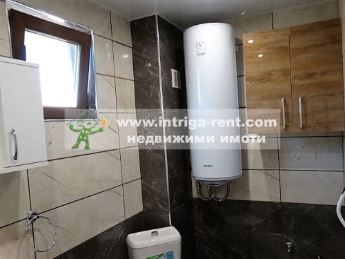 Three-room monolithic apartment for rent - new construction, located in the Ovcharski district of the city of Haskovo.
