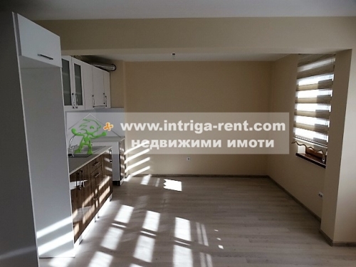 Three-room monolithic apartment for rent - new construction, located in the Ovcharski neighborhood of the city of Haskovo.
