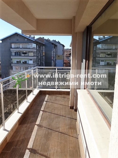 Three-room monolithic apartment for rent - new construction, located in the Ovcharski neighborhood of the city of Haskovo.