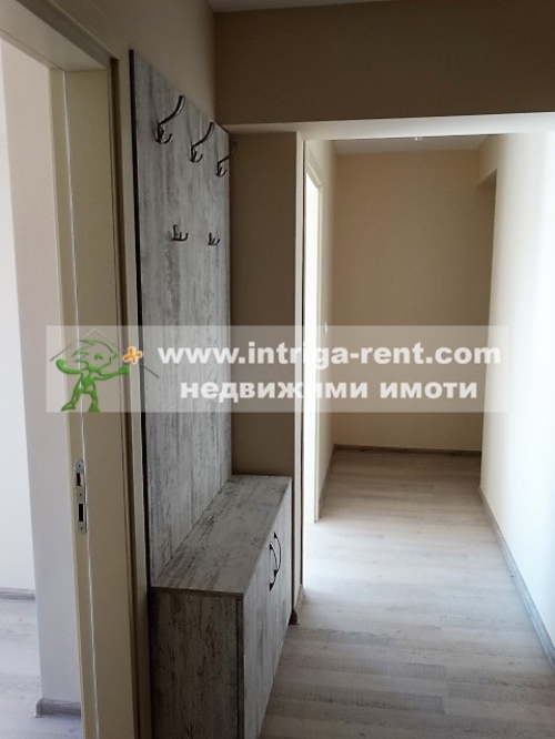 Three-room monolithic apartment for rent - new construction, located in the Ovcharski neighborhood of the city of Haskovo.