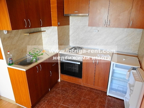 Two-room, new, fully furnished monolithic apartment - new construction, located in the Orfei neighborhood of Haskovo.