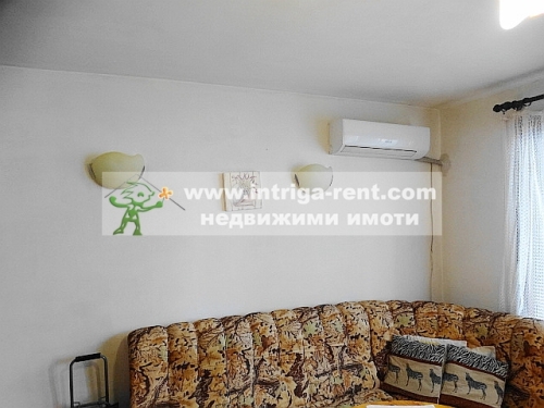 Two-room monolithic apartment for rent, located in the Voivodski neighborhood of Haskovo.
