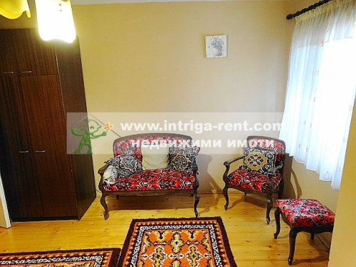 Two-room monolithic apartment for rent, located in the Voivodski neighborhood of Haskovo.