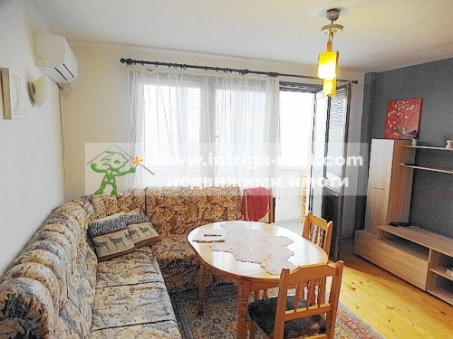 Two-room monolithic apartment for rent, located in the Voivodski neighborhood of Haskovo.