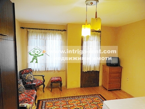 Two-room monolithic apartment for rent, located in the Voivodski neighborhood of Haskovo.