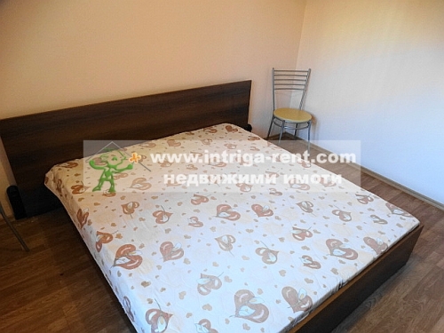 Three-room apartment for rent, located in a newly renovated residential building in the elite Lyuben Karavelov neighborhood, Haskovo.