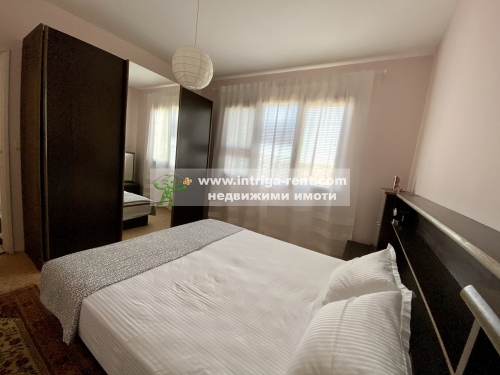 Three-room apartment for rent, located in a new, fully renovated residential building in the elite Lyuben Karavelov neighborhood, Haskovo.
