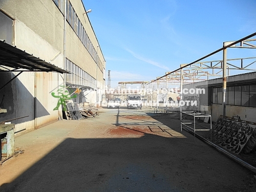 A manufacturing enterprise comprising a MACHINE-BUILDING FACTORY, together with the adjoining YARD, CANOPY, OWN TRANSFORMER STATION and SECURITY CHECKPOINT, located in the Western Industrial Zone of the city of Haskovo.