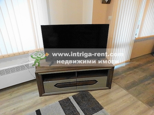 Two-room, new, luxurious, fully furnished monolithic apartment for rent, located in the center of Haskovo.