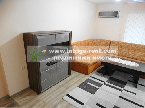 Two-room, new, luxurious, fully furnished monolithic apartment for rent, located in the center of Haskovo.