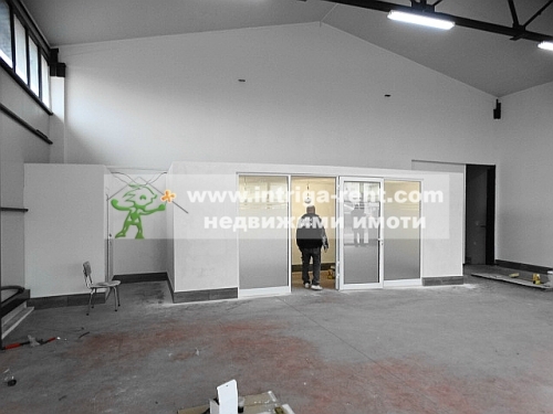 New commercial representative office - showroom for rent, located in the South Industrial Zone of Haskovo.