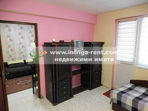 Two-room monolithic apartment for rent, located in the prime center of Haskovo.