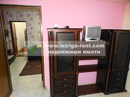Two-room monolithic apartment for rent, located in the prime center of Haskovo.