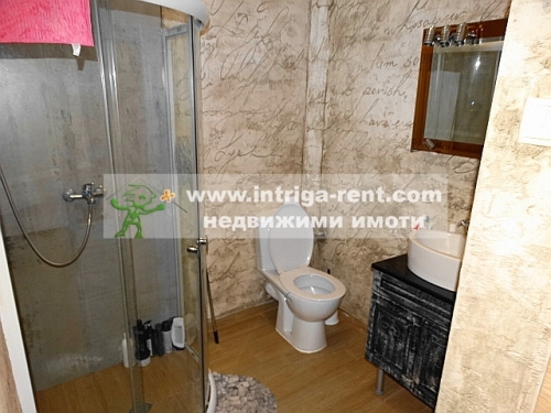 Modern, luxurious, functional two-room monolithic apartment for rent, located in the Druzhba district — the wider center of the city of Haskovo.