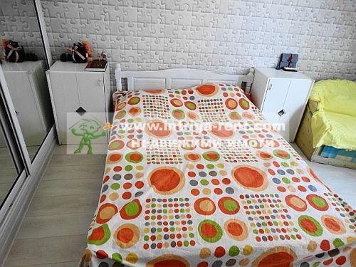 Modern, luxurious, functional two-room monolithic apartment for rent, located in the Druzhba district — the wider center of the city of Haskovo.