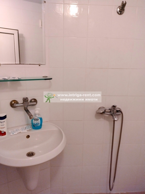 Three-room, compact, luxury monolithic apartment for rent — new construction, located in the ideal center of the city of Haskovo.