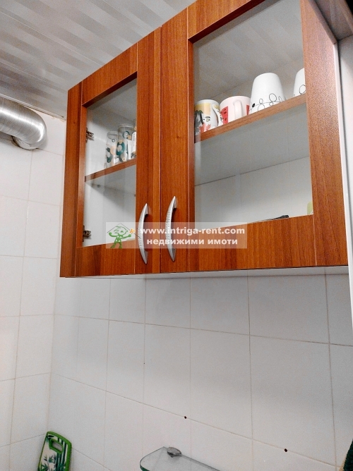 Three-room, compact, luxury monolithic apartment for rent — new construction, located in the ideal center of the city of Haskovo.