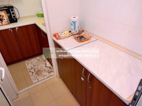 Three-room, compact, luxury monolithic apartment for rent — new construction, located in the ideal center of the city of Haskovo.
