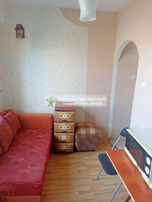 Studio apartment for rent - located in the Orfei neighborhood - near the Vesprem complex, Haskovo.