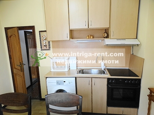 One-room furnished apartment for rent - studio, located in the elite Lyuben Karavelov neighborhood of the city of Haskovo.