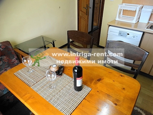 One-room furnished apartment for rent - studio, located in the elite Lyuben Karavelov neighborhood of the city of Haskovo.