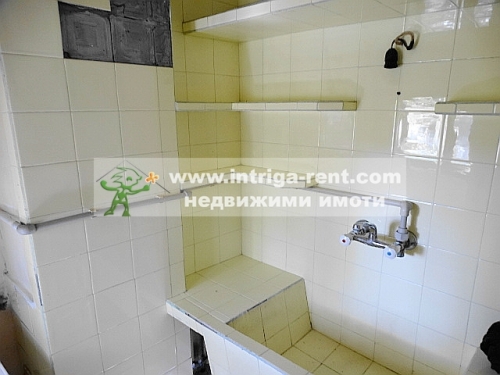 Three-room monolithic apartment for rent, located in the Druzhba district of Haskovo.