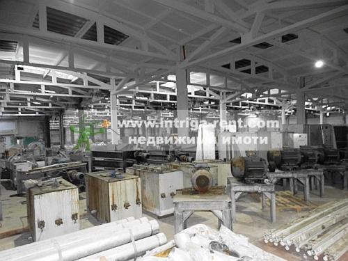EXCLUSIVE! Production and warehouse facility for rent, located in the Eastern Industrial Zone of the city of Haskovo.