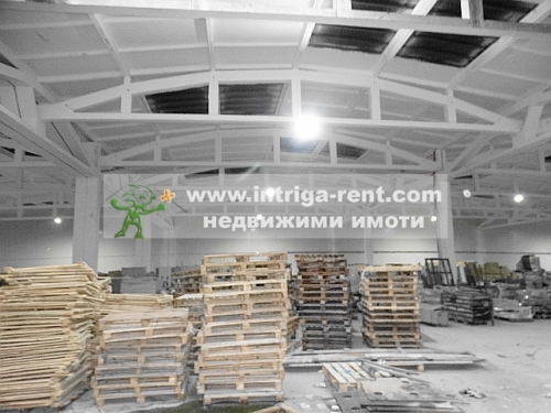 EXCLUSIVE! Production and warehouse facility for rent, located in the Eastern Industrial Zone of the city of Haskovo.
